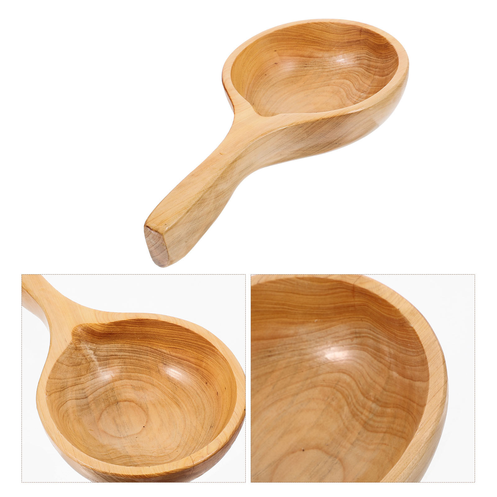 Home Bathroom Sauna - Wood Ladle Water Scoop for Kitchen