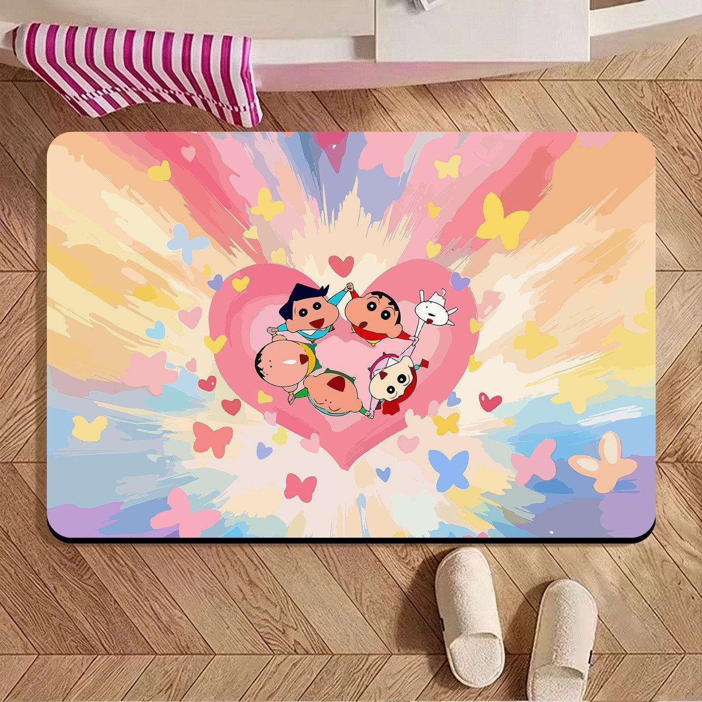 Crayon Shin‑chan Irregular Bat - Home Bathroom Carpet review and price