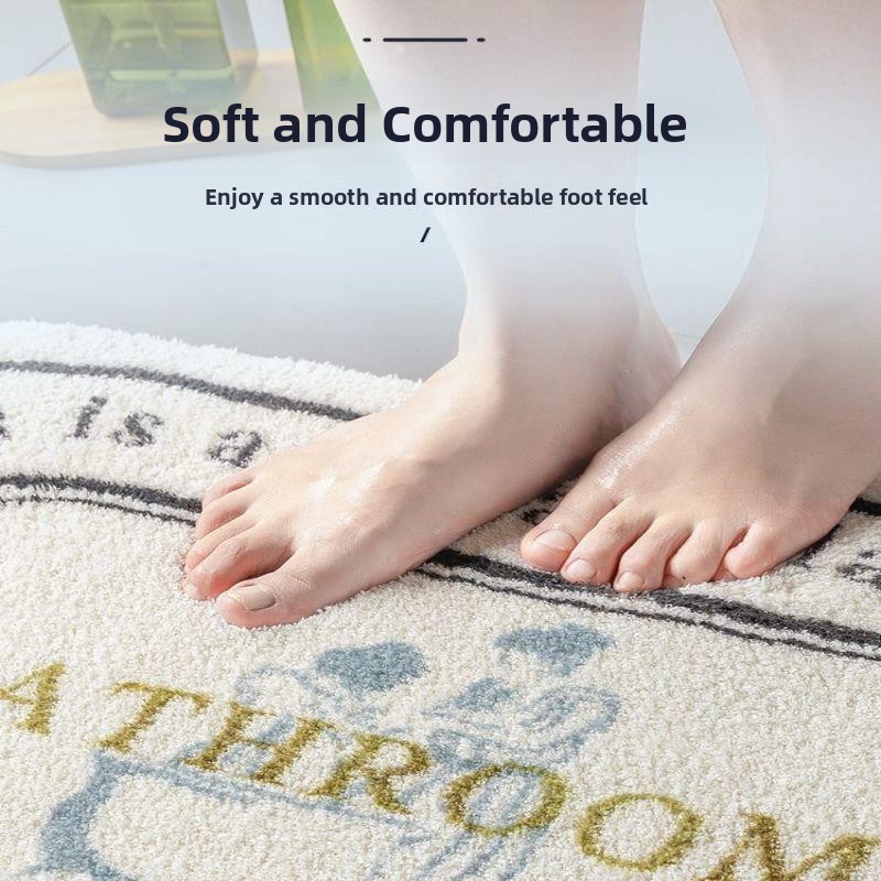 Bathroom Anti-Slip Mat Door Ma - Home Bathroom Carpet review and price