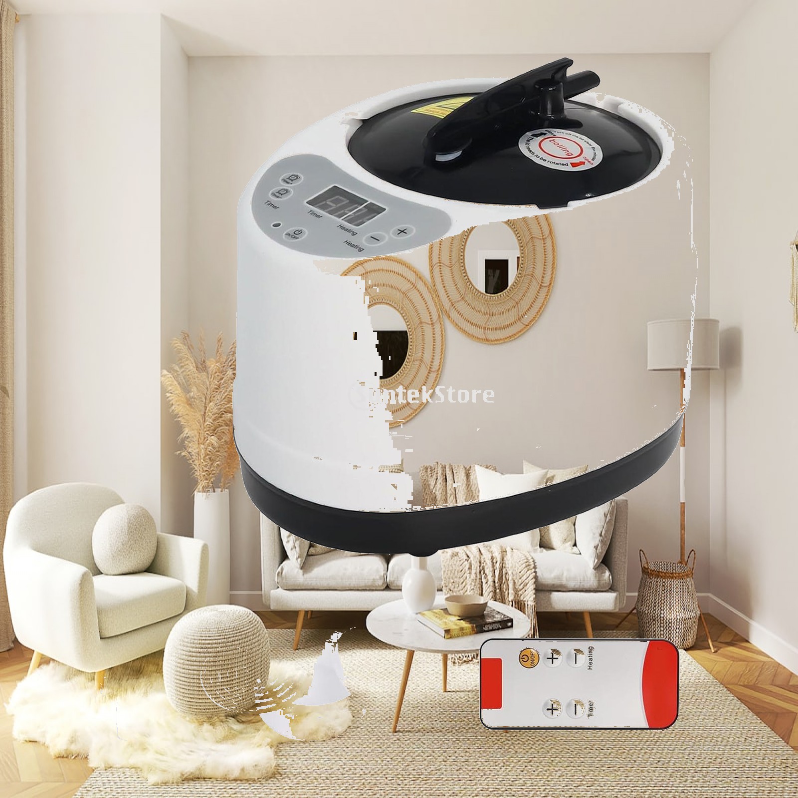 Portable Sauna Steamer 3L Home - Home Bathroom Sauna review and price