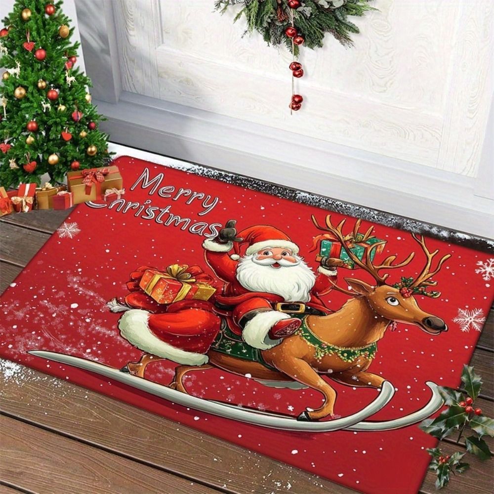 Entryway Non Slip Christmas Do - Home Bathroom Carpet review and price