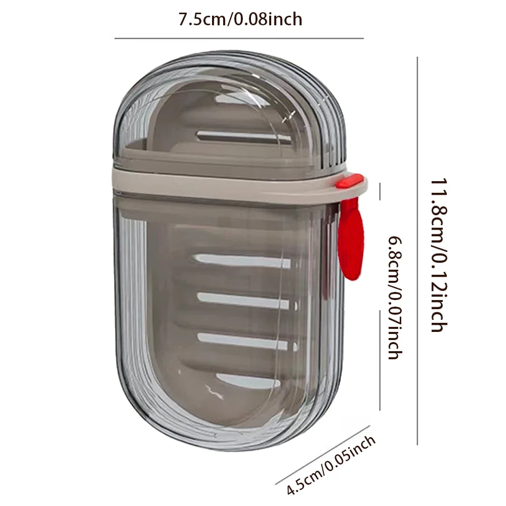 1pcs Soap Box Tray Soap Case O - Home Bathroom Name review and price