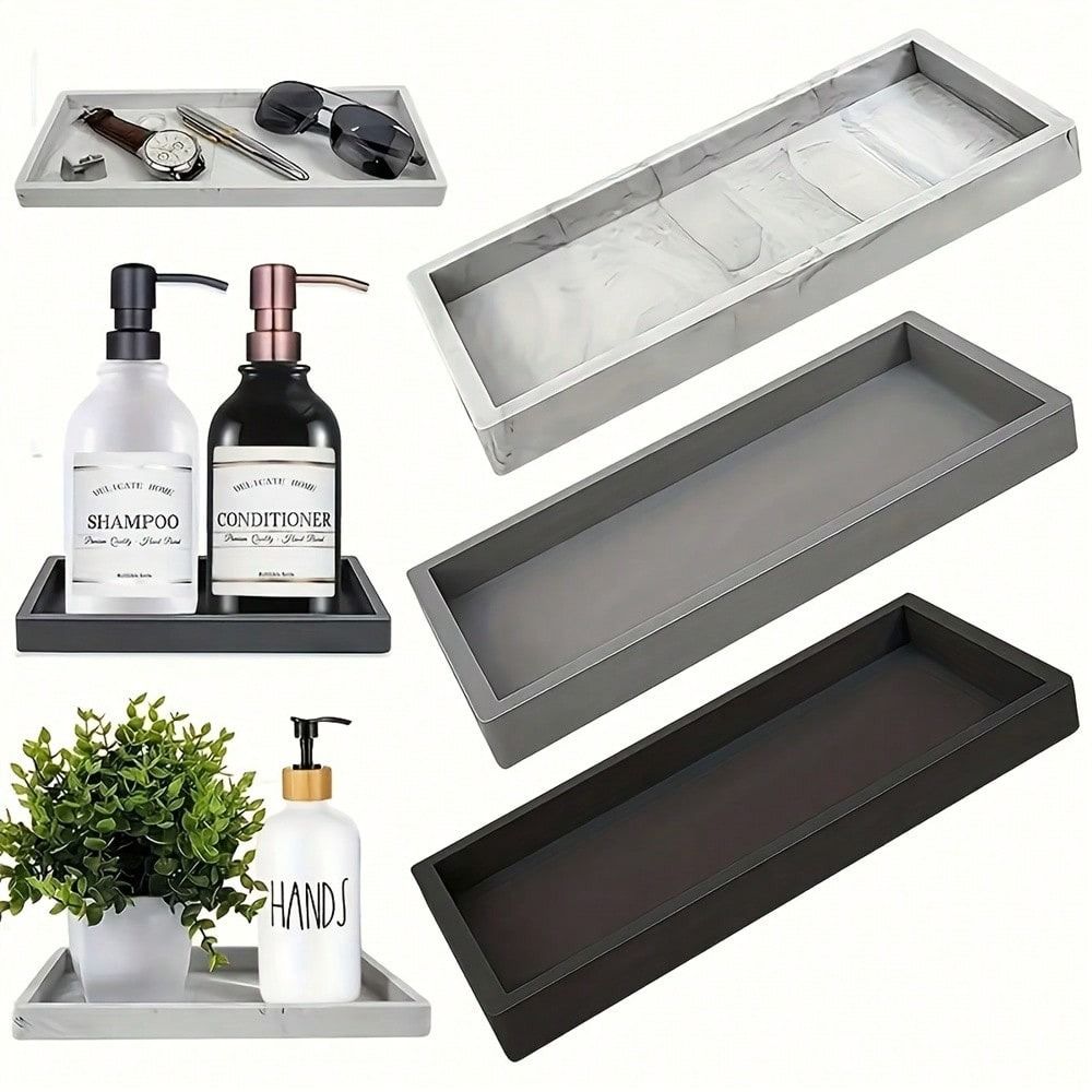 Thickened Bathroom Counter Tra - Zara Home Bathroom Tray review and price