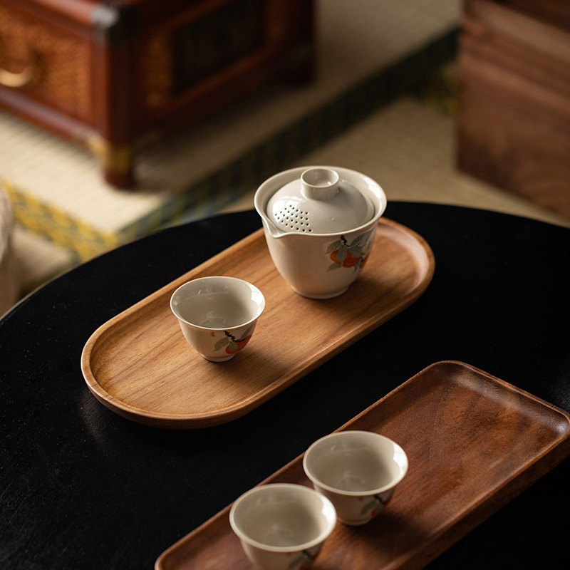 Tableware Solid Wood Food Tray - Zara Home Bathroom Tray review and price