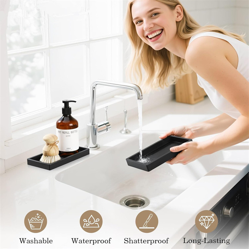 S/L Silicone Tray For Bathroom - Zara Home Bathroom Tray review and price