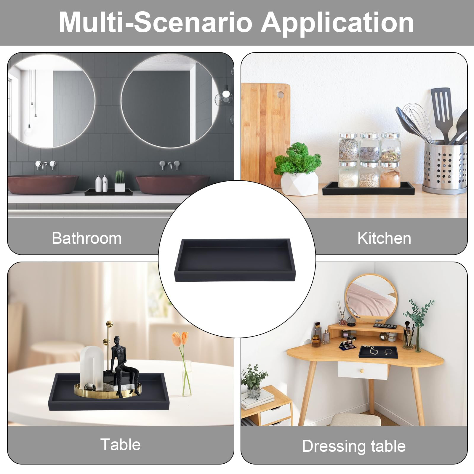 Bathroom Counter Tray, Thicken - Zara Home Bathroom Tray review and price
