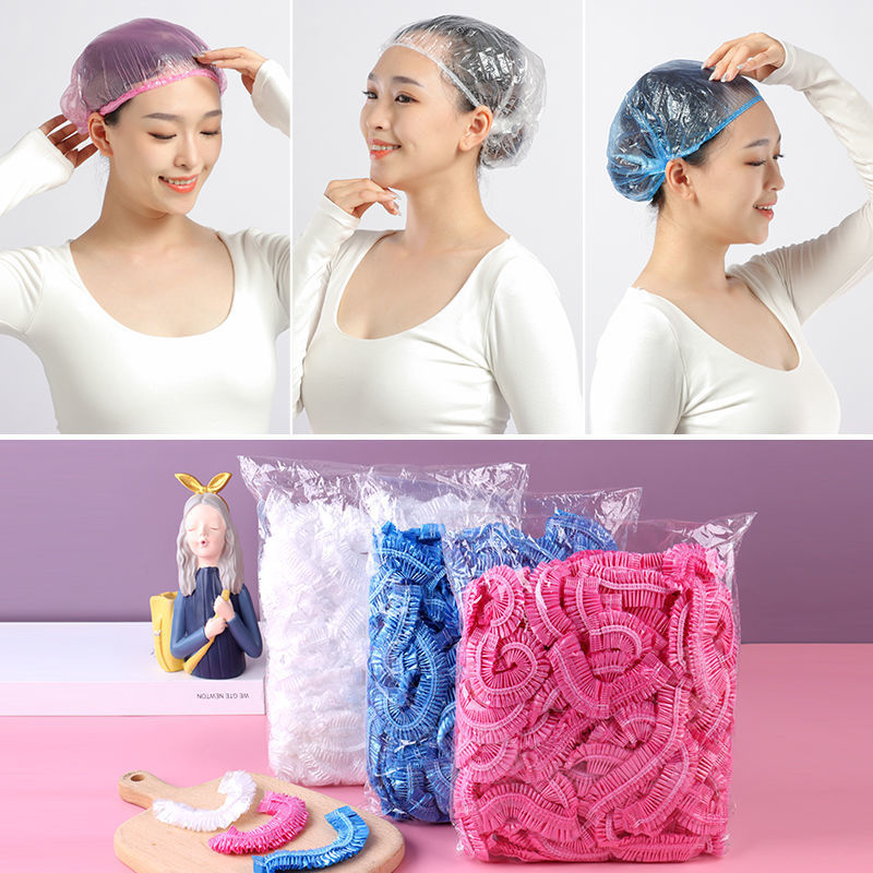 50Pcs Disposable Shower Cap Co - Home Bathroom Sauna review and price