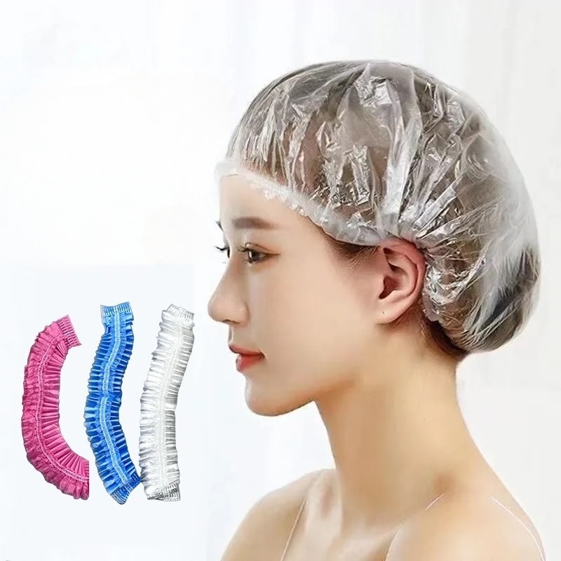 50Pcs Disposable Shower Cap Co - Home Bathroom Sauna review and price