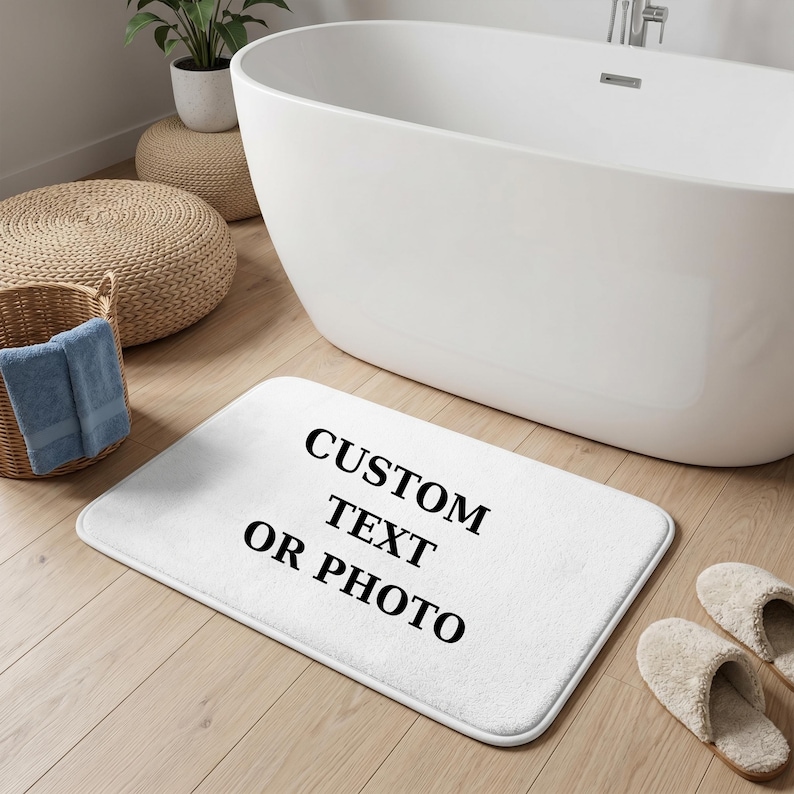Personalized Custom Floor Mat  - Home Bathroom Carpet review and price