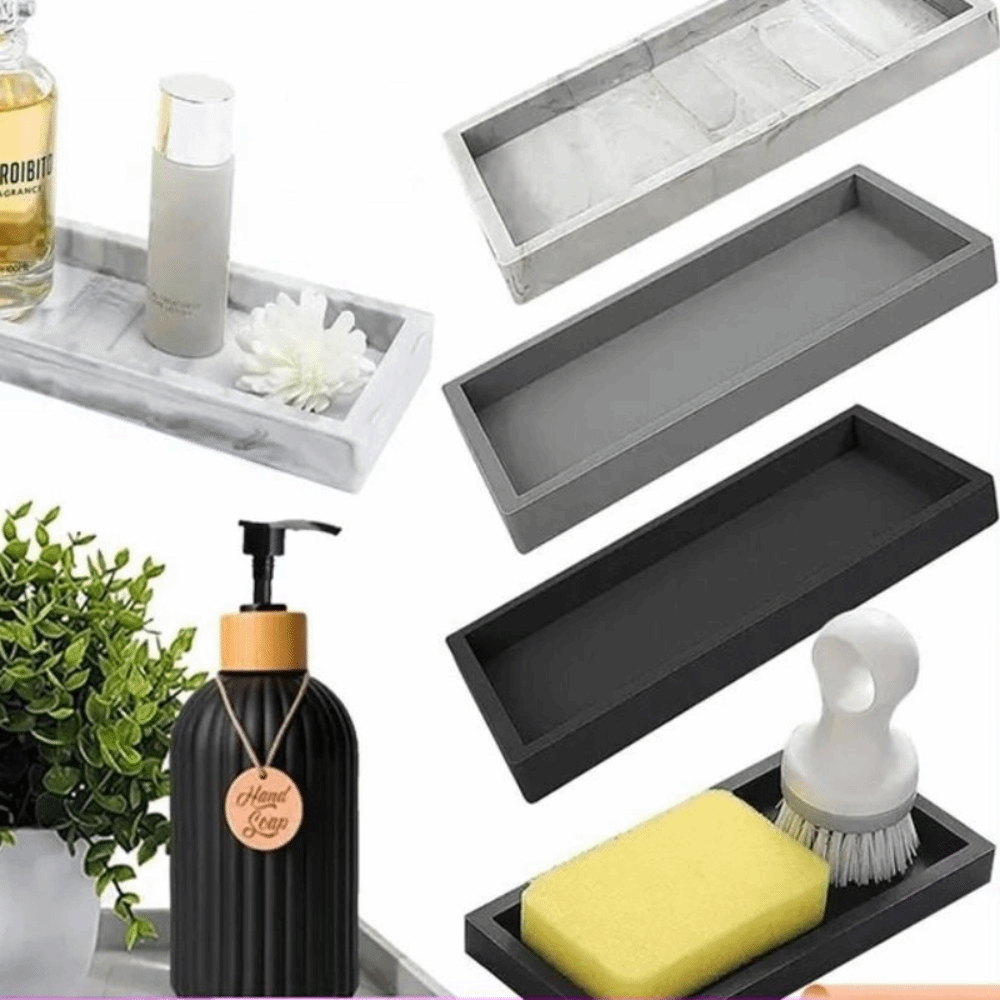 Thickened Bathroom Counter Tra - Zara Home Bathroom Tray review and price