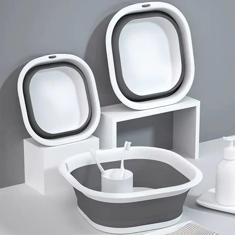 Plastic Folding Wash Basin, Po - Home Bathroom Tub review and price