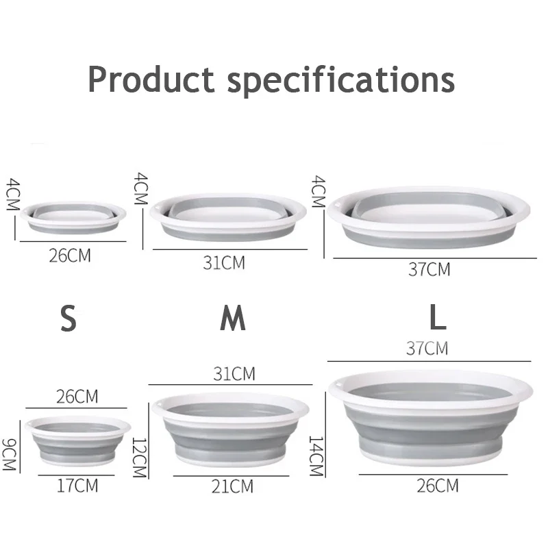 Plastic Folding Wash Basin, Po - Home Bathroom Tub review and price