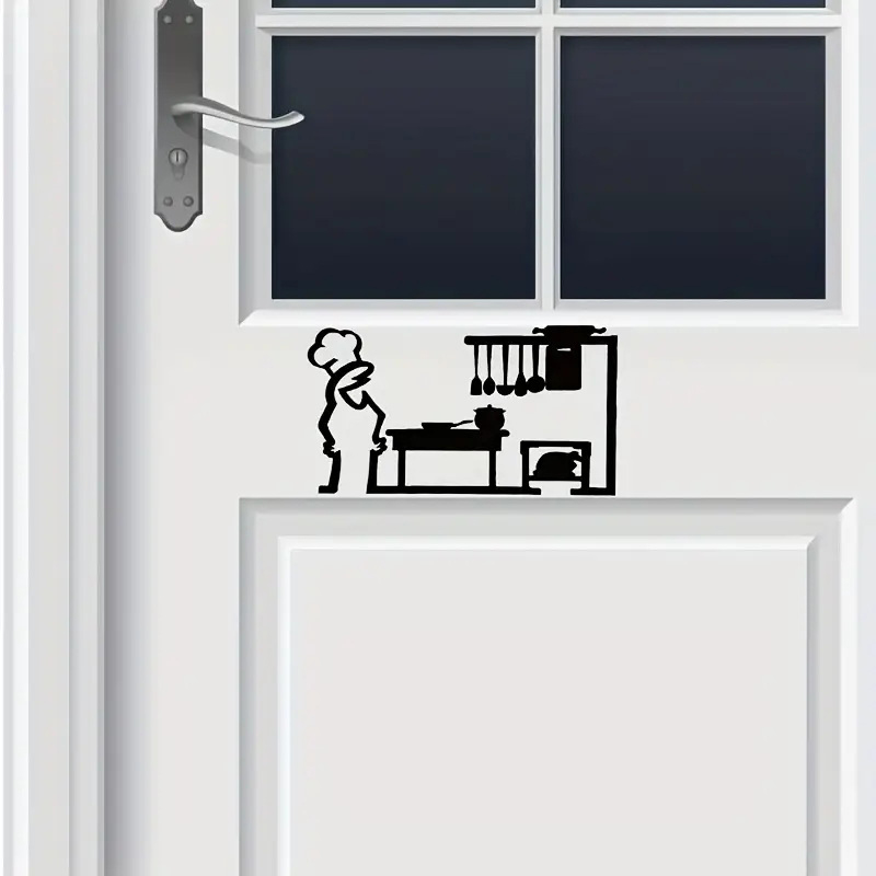 1Pc PVC Minimalist Line Art St - Home Bathroom Door Signs review and price