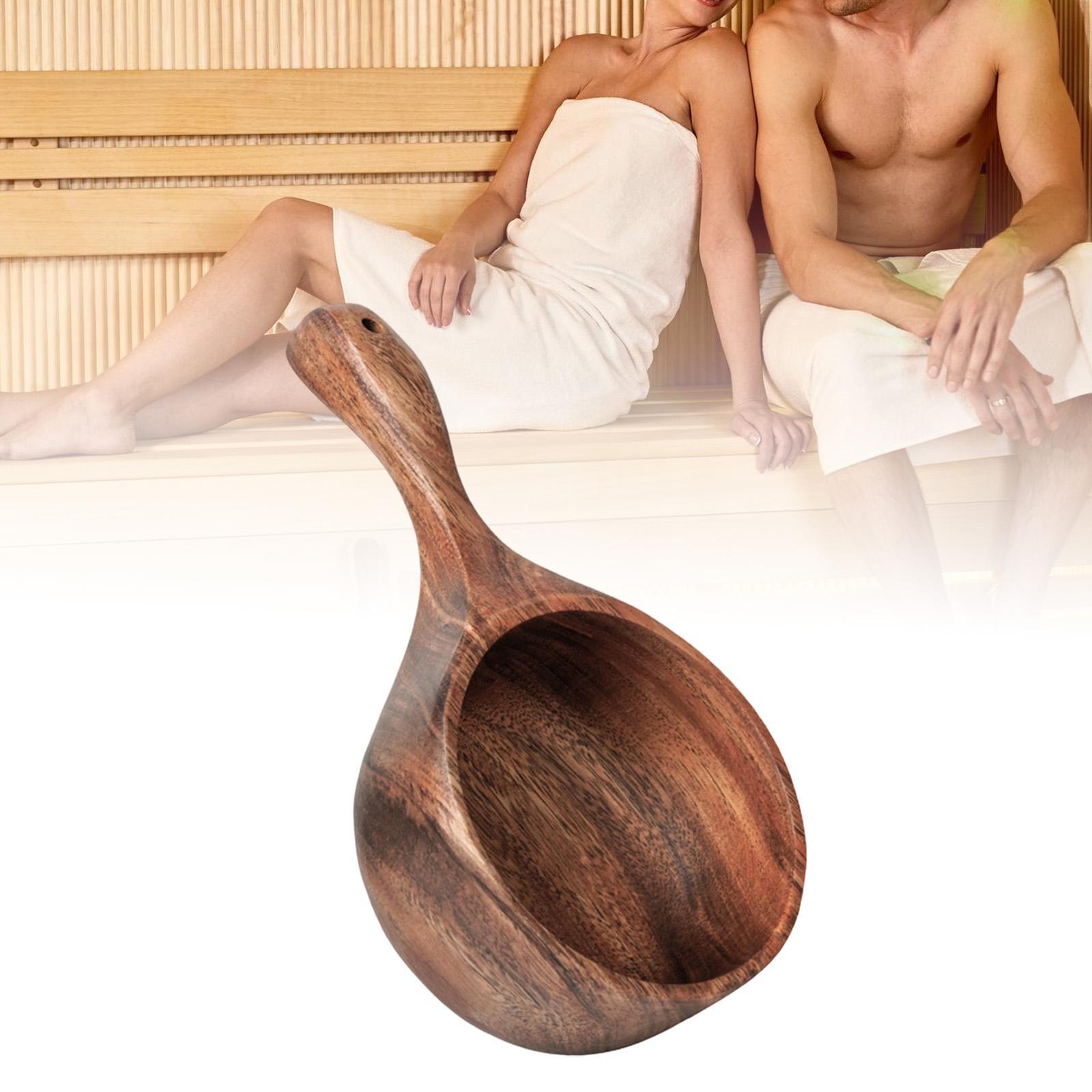 Wooden Sauna Ladle,Household U - Home Bathroom Sauna review and price