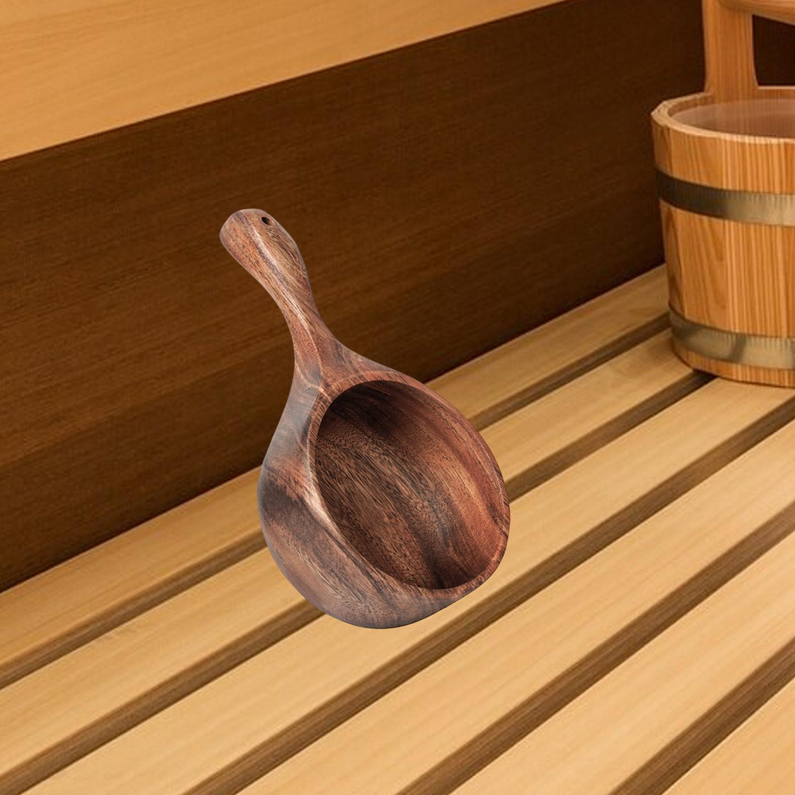 Wooden Sauna Ladle,Household U - Home Bathroom Sauna review and price
