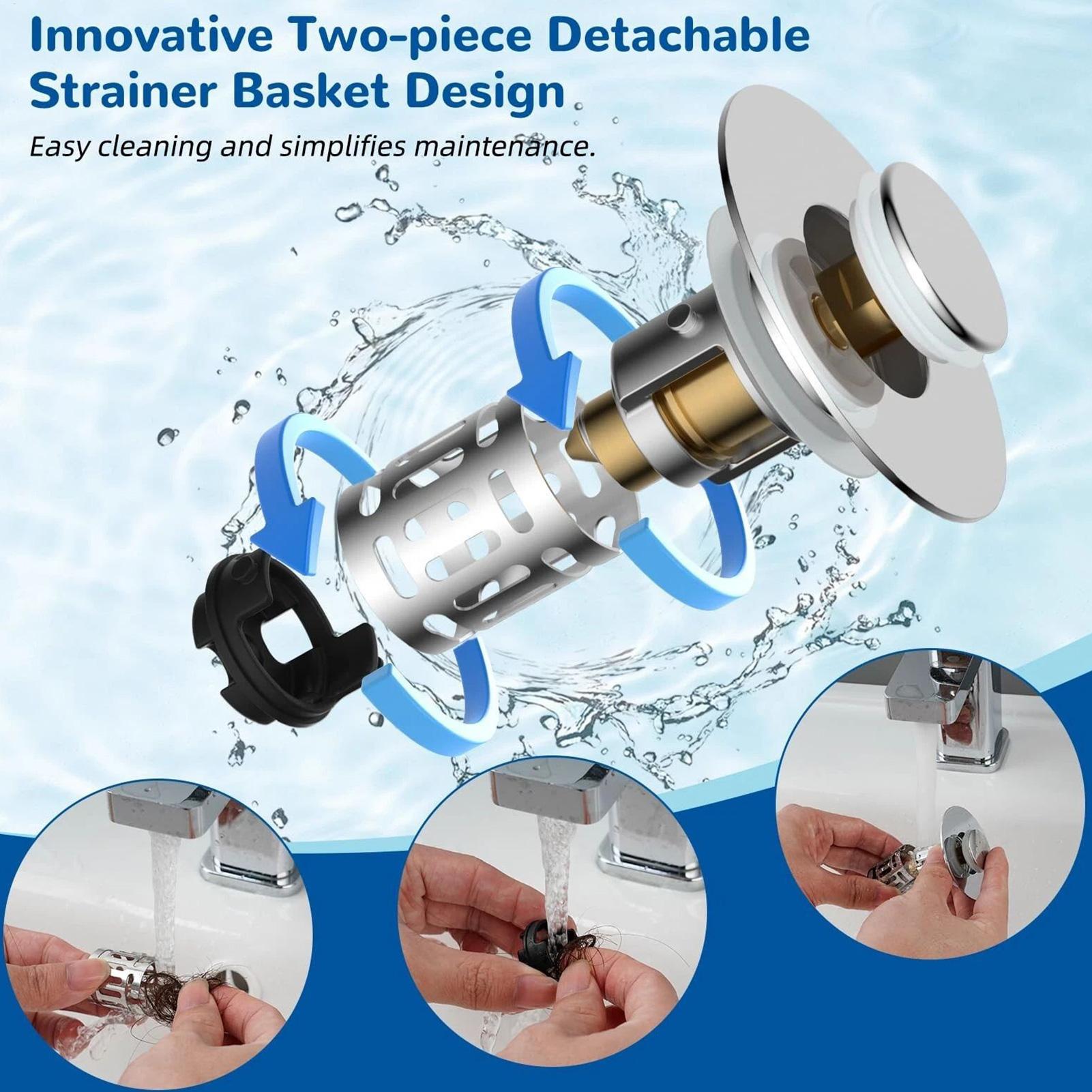 Sink Strainer Anti-Clogging Po - Home Bathroom Tub review and price