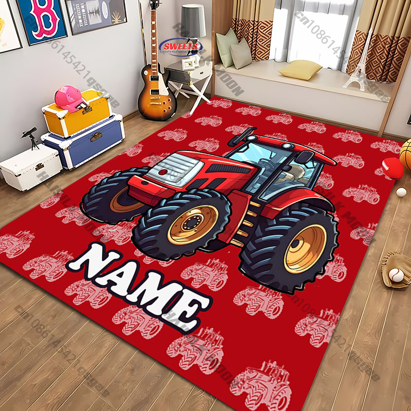 Personalized color Tractor Are - Home Bathroom Name review and price