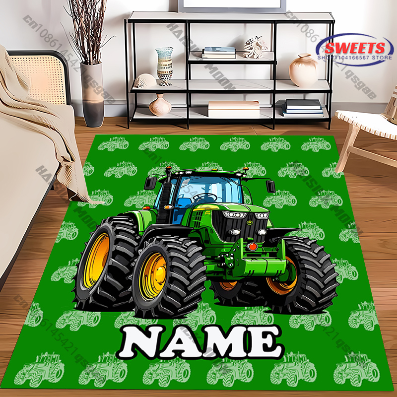 Personalized color Tractor Are - Home Bathroom Name review and price