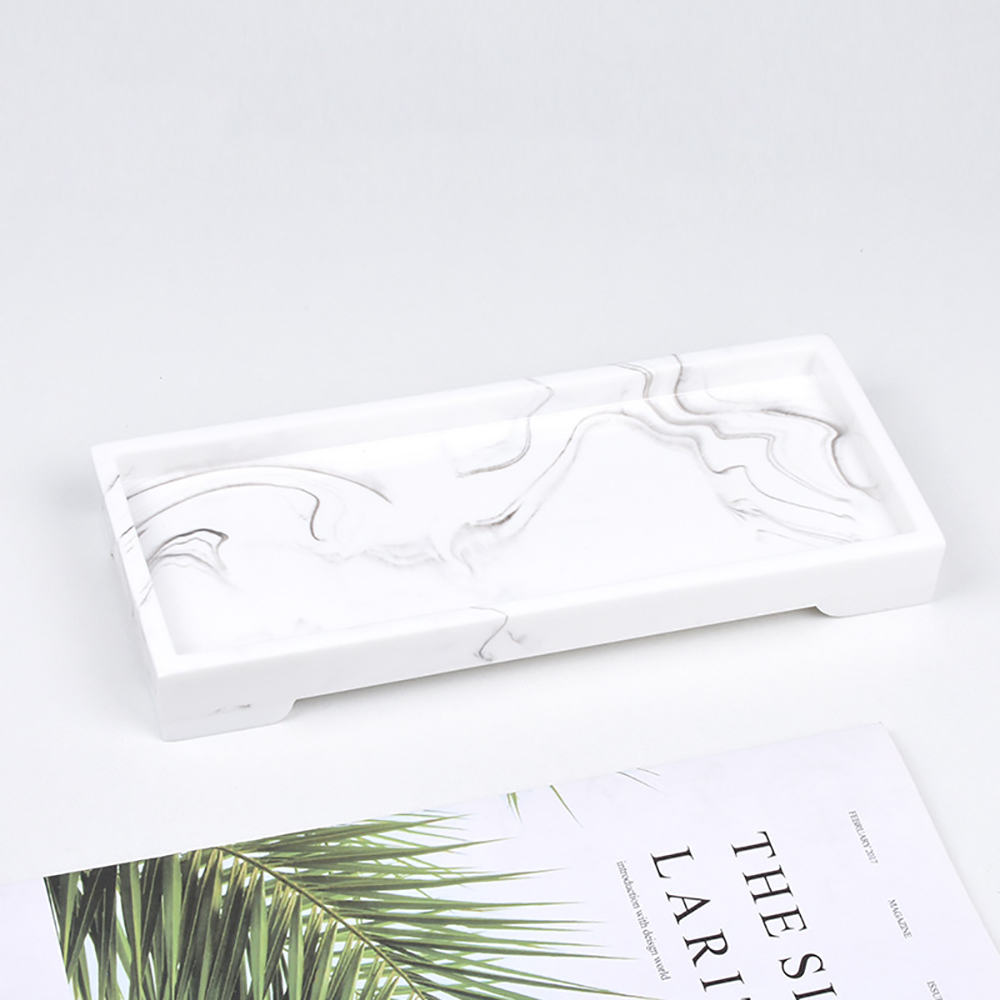 Nordic Imitation Marble Resin  - Zara Home Bathroom Tray review and price