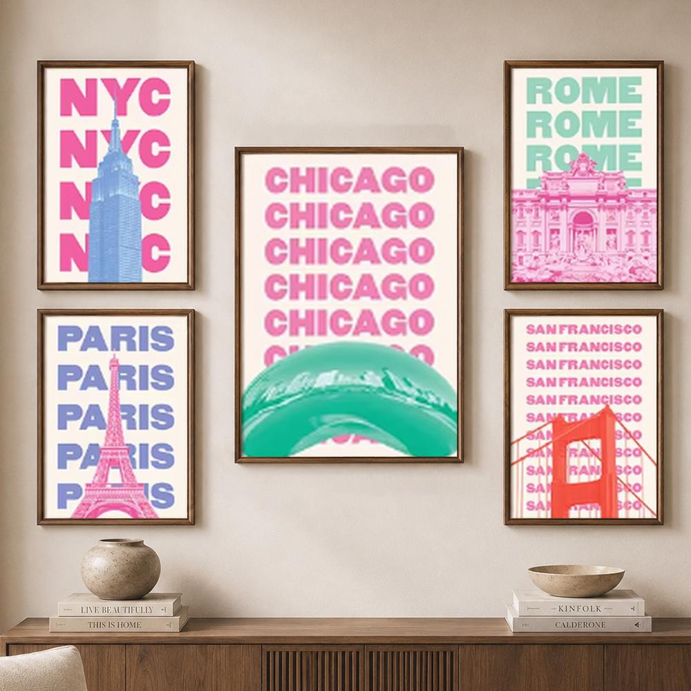 Pastel World City Names Landma - Home Bathroom Name review and price