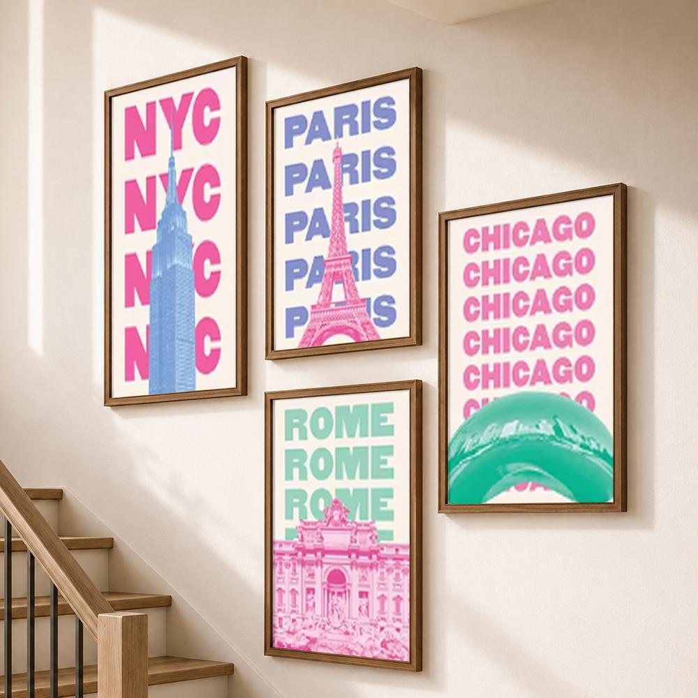 Pastel World City Names Landma - Home Bathroom Name review and price