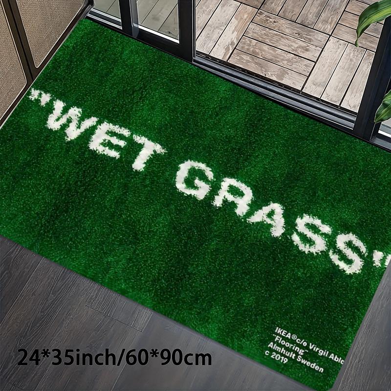 VIKAMA Light Luxury WET GRASS  - Home Bathroom Carpet review and price