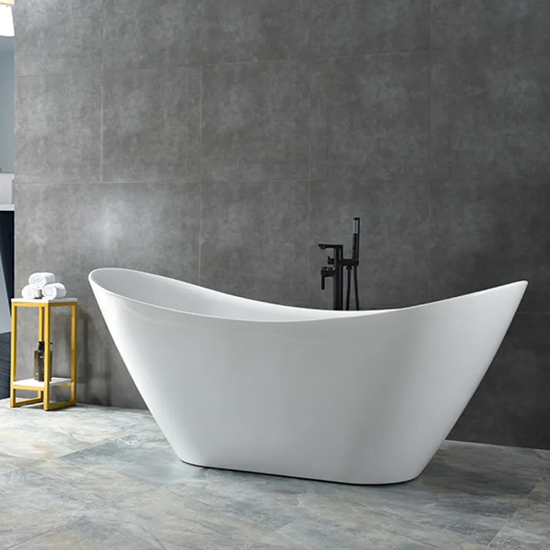 Freestanding Acrylic Ingot Bat - Home Bathroom Tub review and price