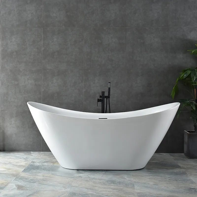 Freestanding Acrylic Ingot Bat - Home Bathroom Tub review and price
