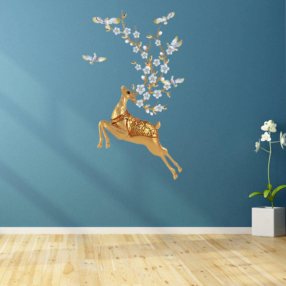 Wall Stickers Deer Decals Home - Home Bathroom Door Signs review and price