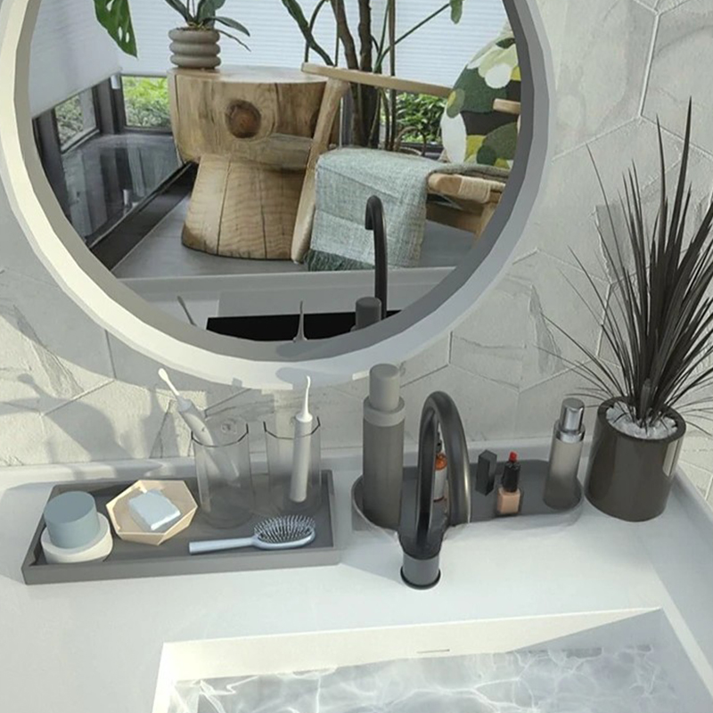 Silicone Storage Tray Thickene - Zara Home Bathroom Tray review and price