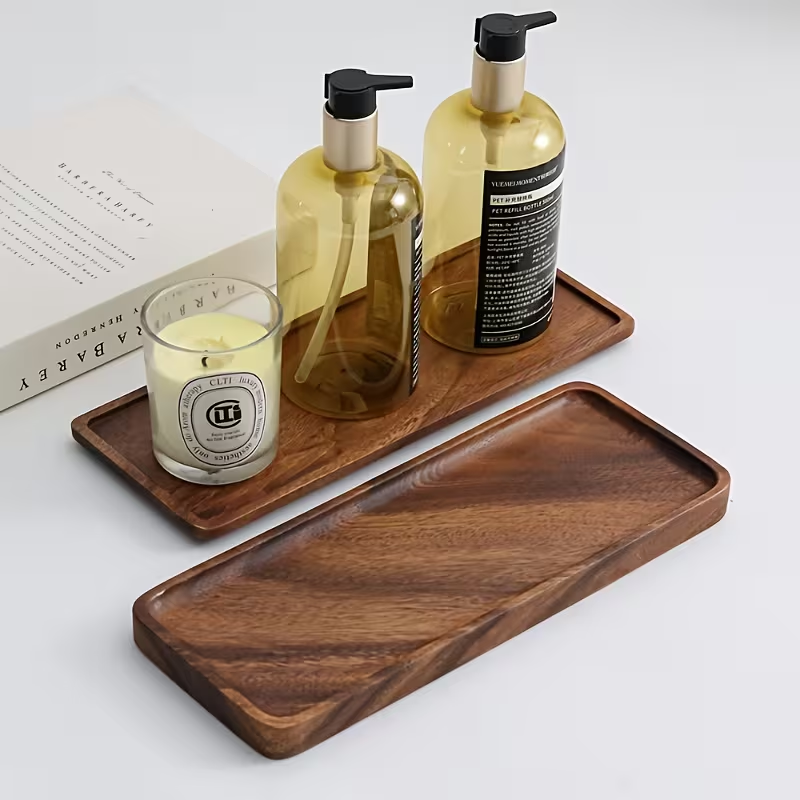 Natural Wooden Tray Rectangula - Zara Home Bathroom Tray review and price