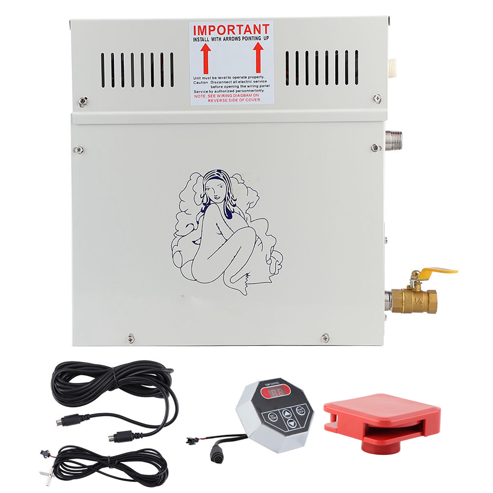 4.5KW 220V Steam Generator Sho - Home Bathroom Sauna review and price