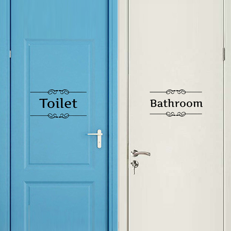 Funny Entrance Sign Wall Stick - Home Bathroom Door Signs review and price