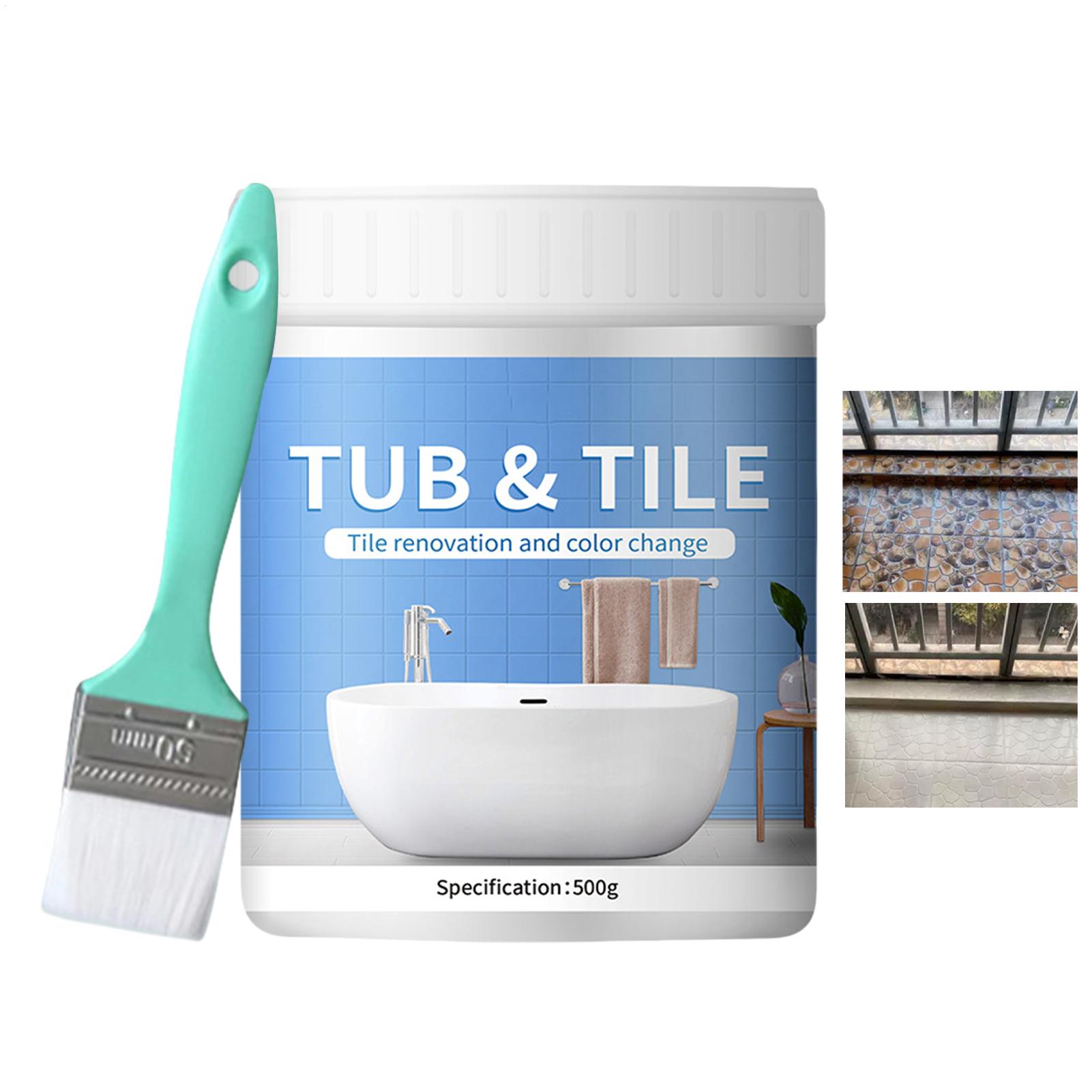 Bathroom Tile Paint Kit 500g W - Home Bathroom Tub review and price
