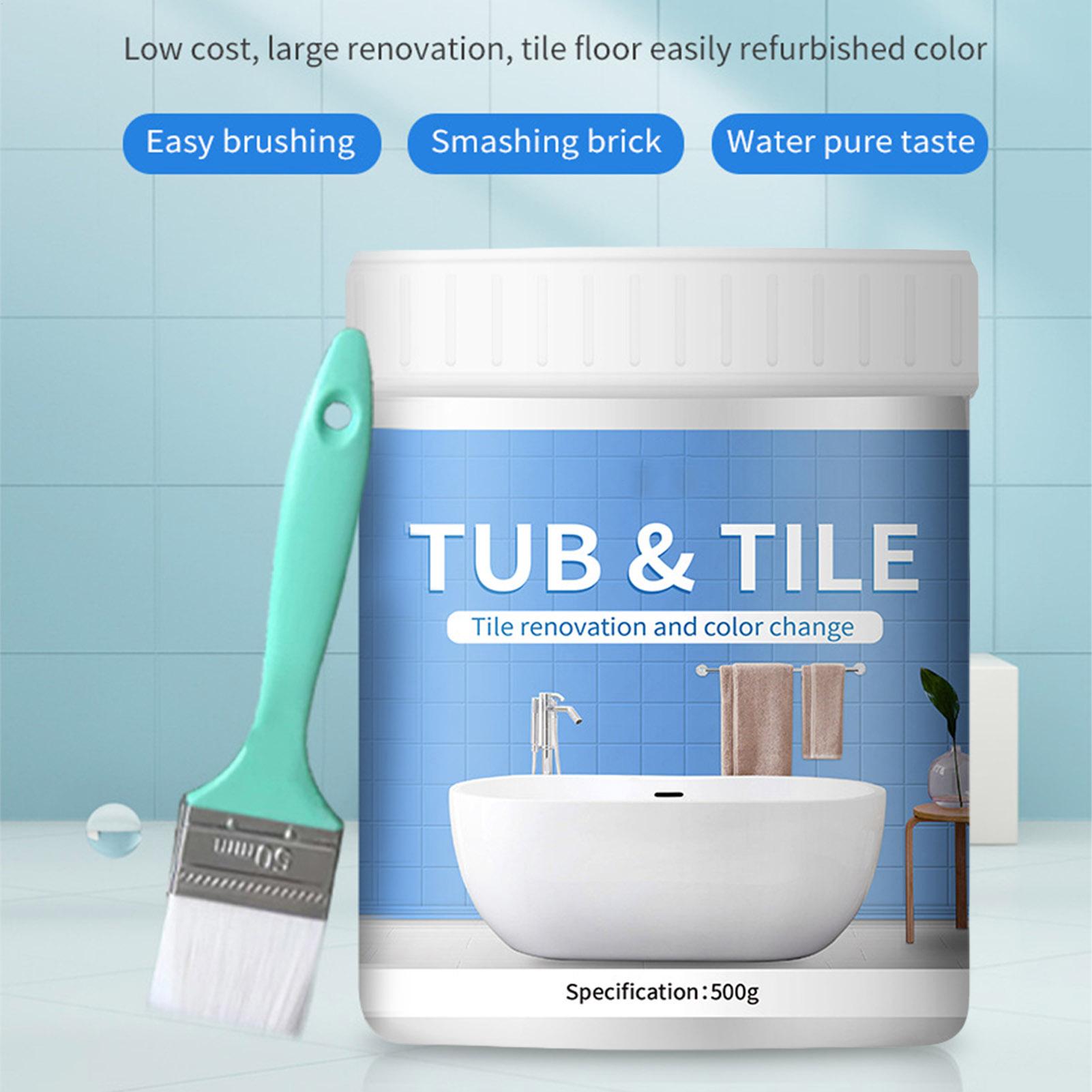 Bathroom Tile Paint Kit 500g W - Home Bathroom Tub review and price